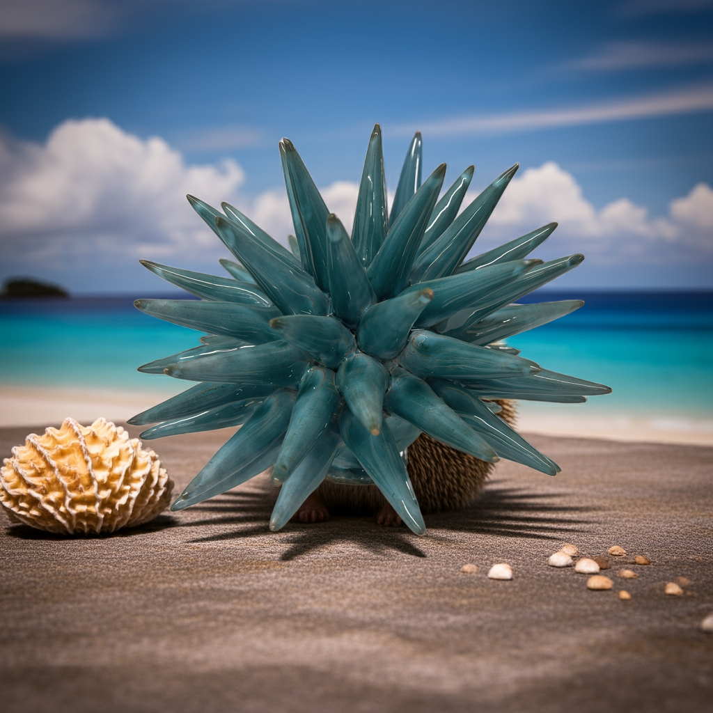 Riccio in ceramica - Misura 3