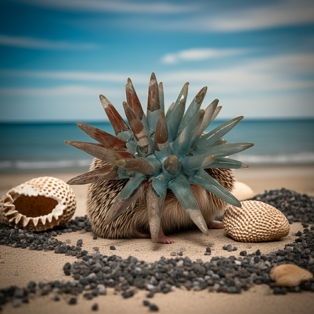 Riccio in ceramica - Misura 2