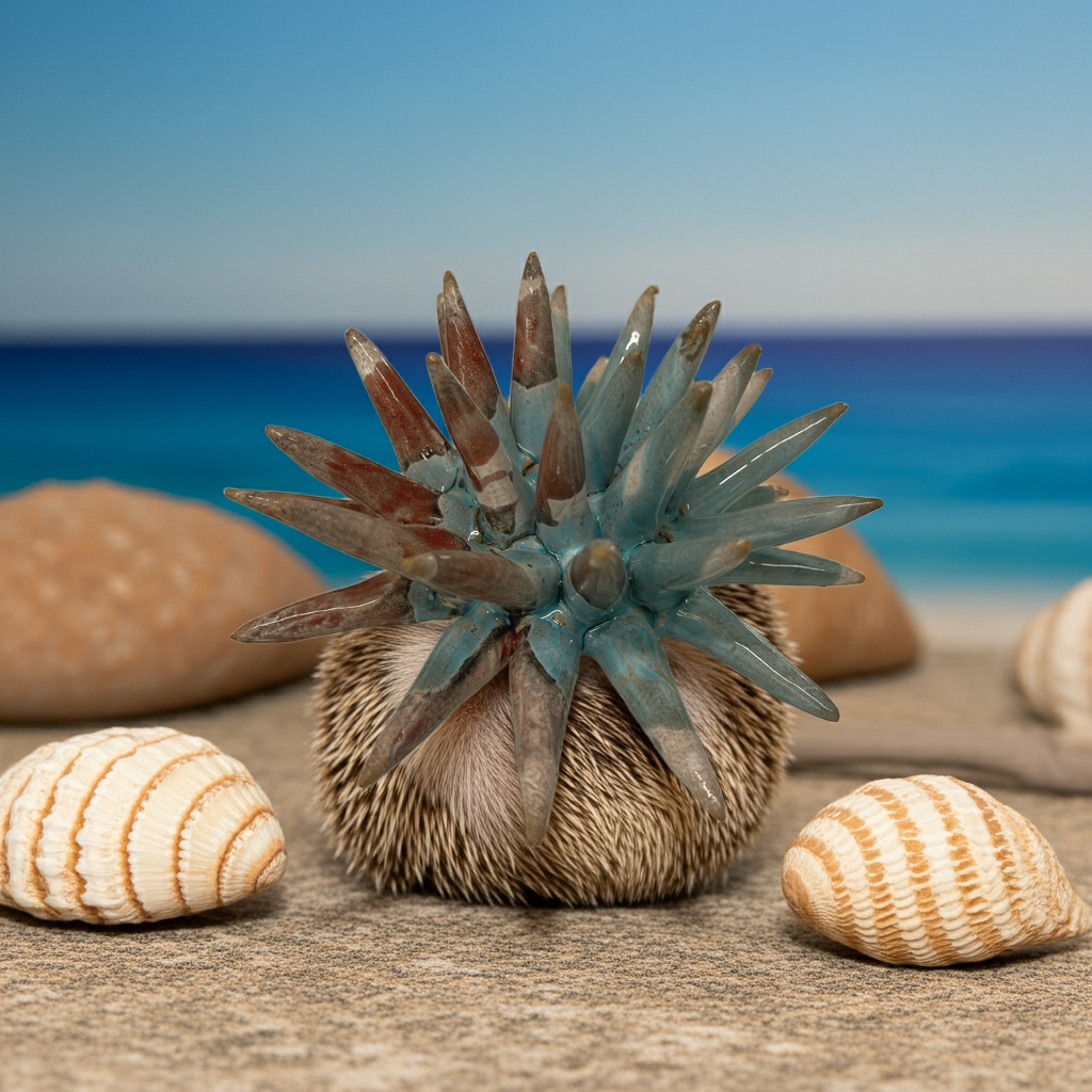 Riccio in ceramica - Misura 2