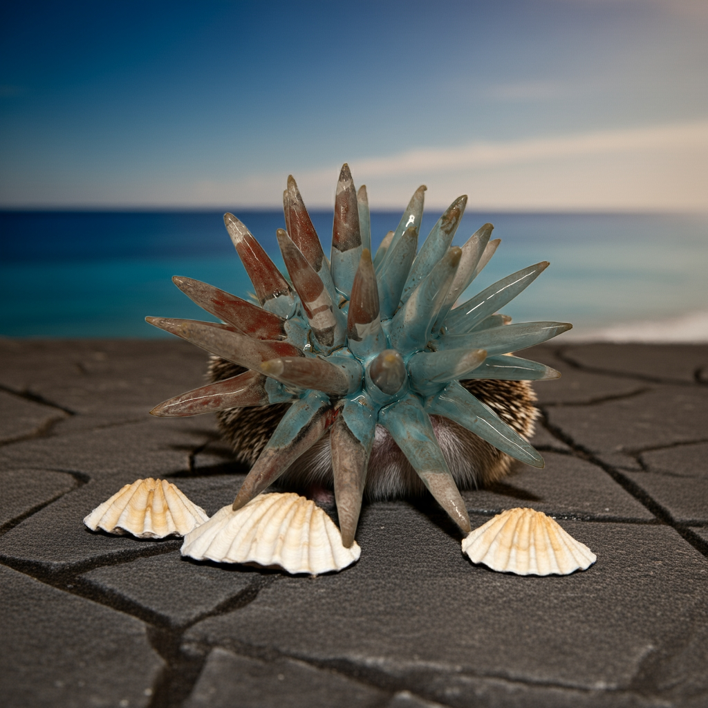 Riccio in ceramica - Misura 2