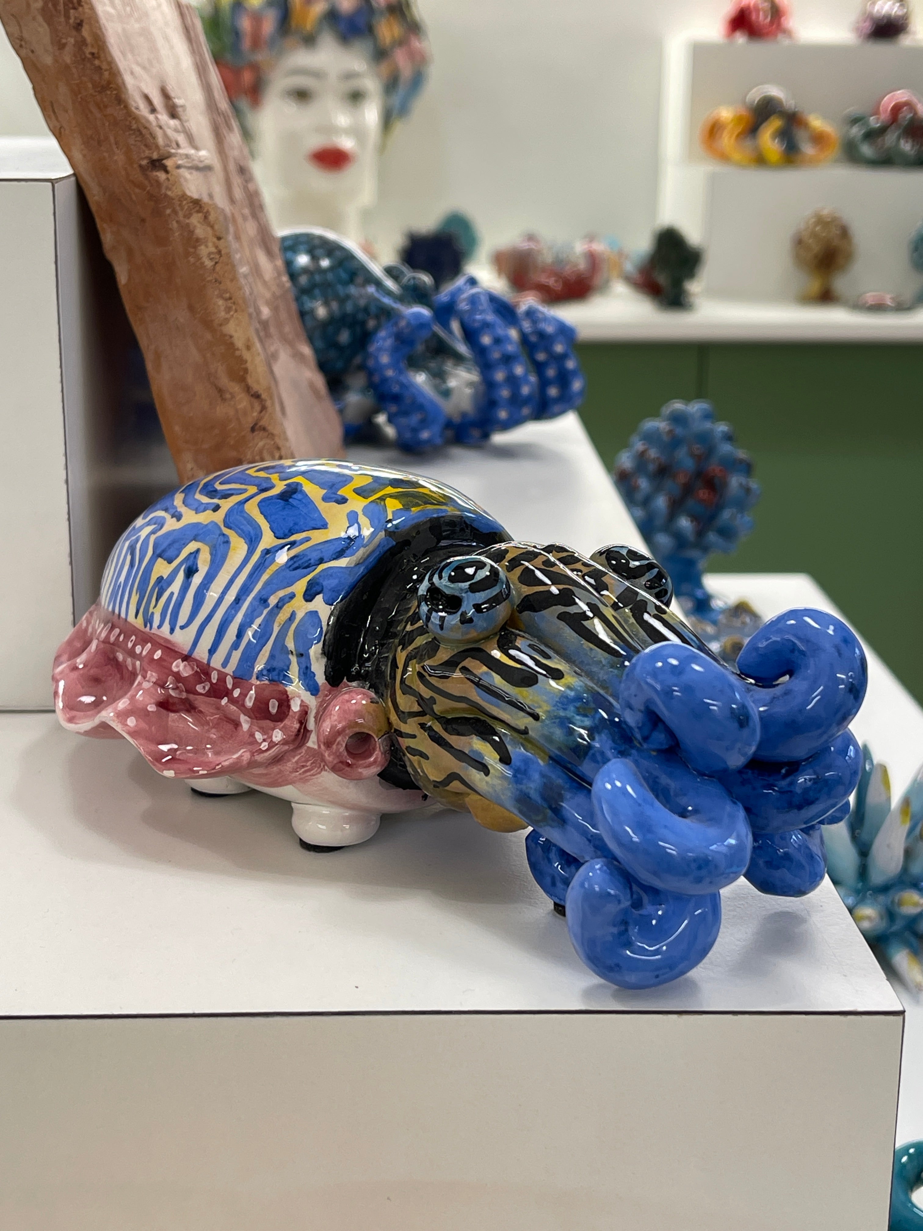 Seppia in ceramica - Misura XS