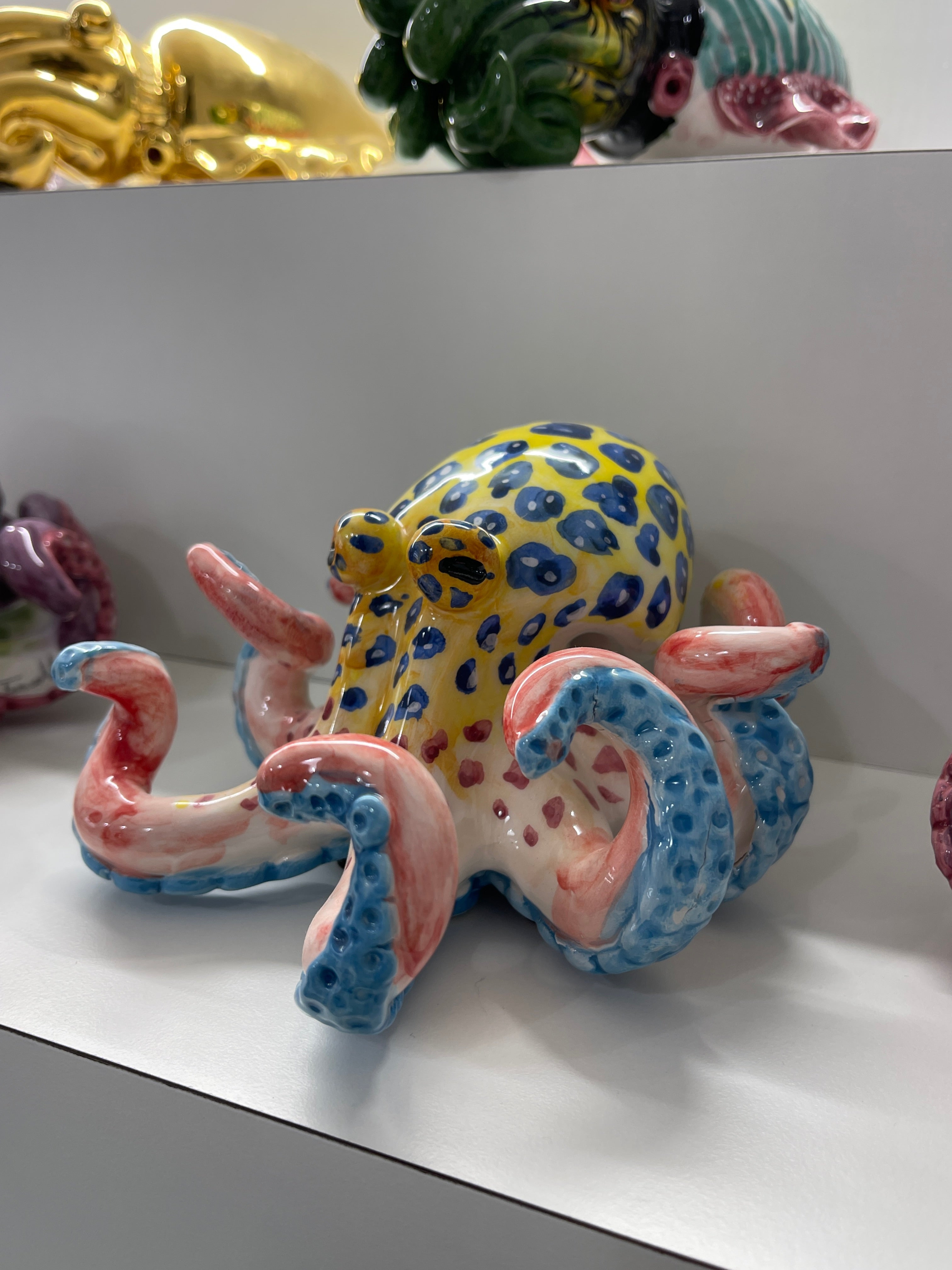 Polpo in ceramica - Misura XS