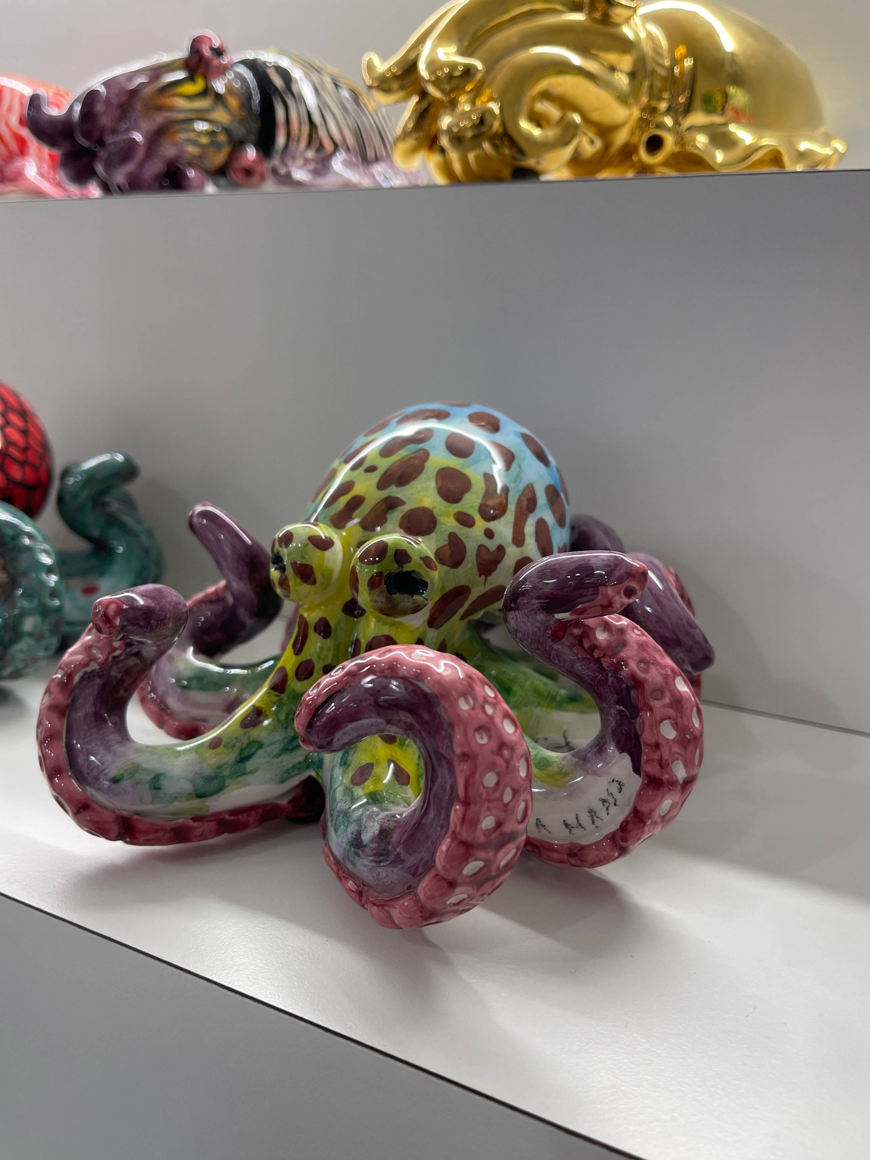 Polpo in ceramica - Misura XS