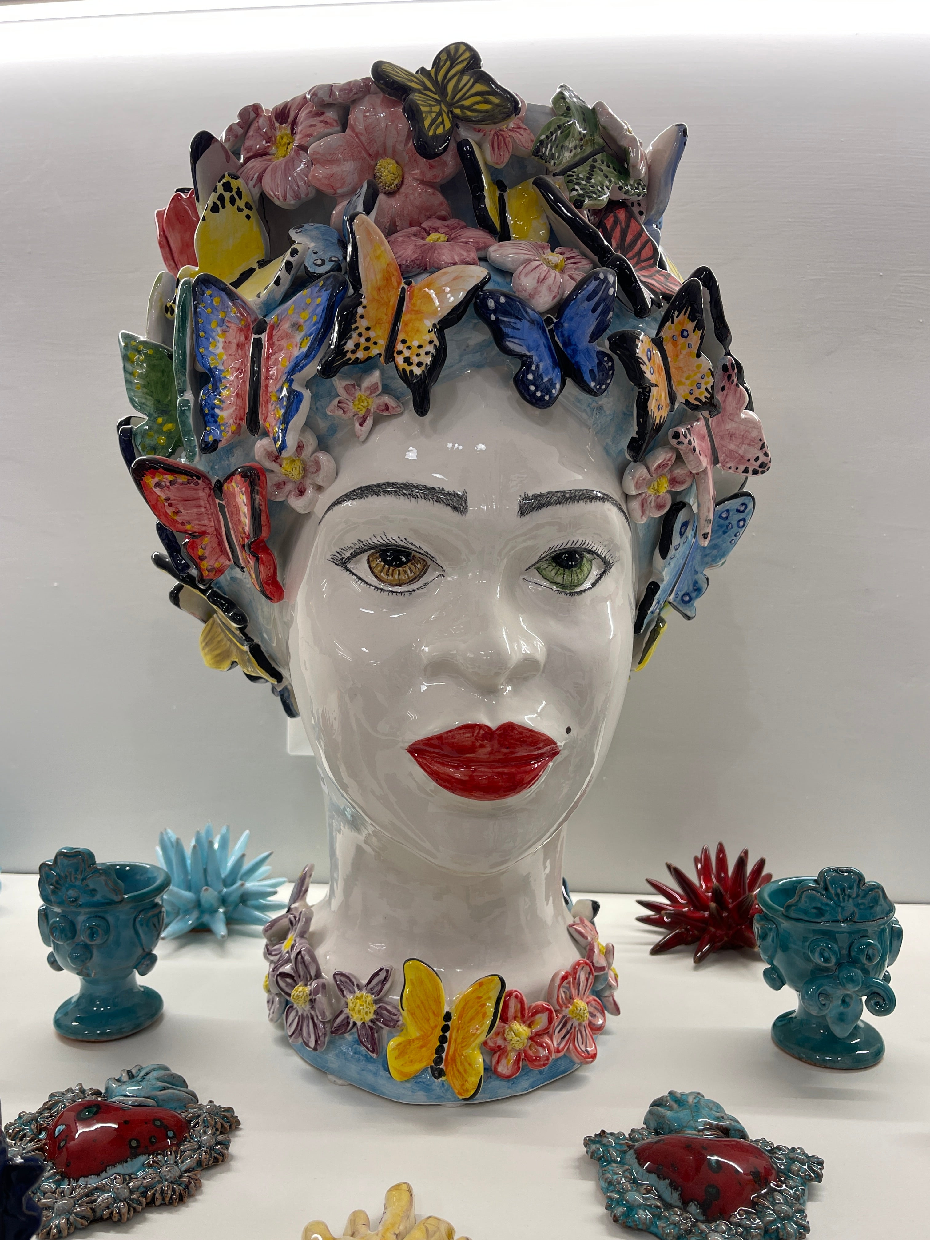 Testa di moro farfalle