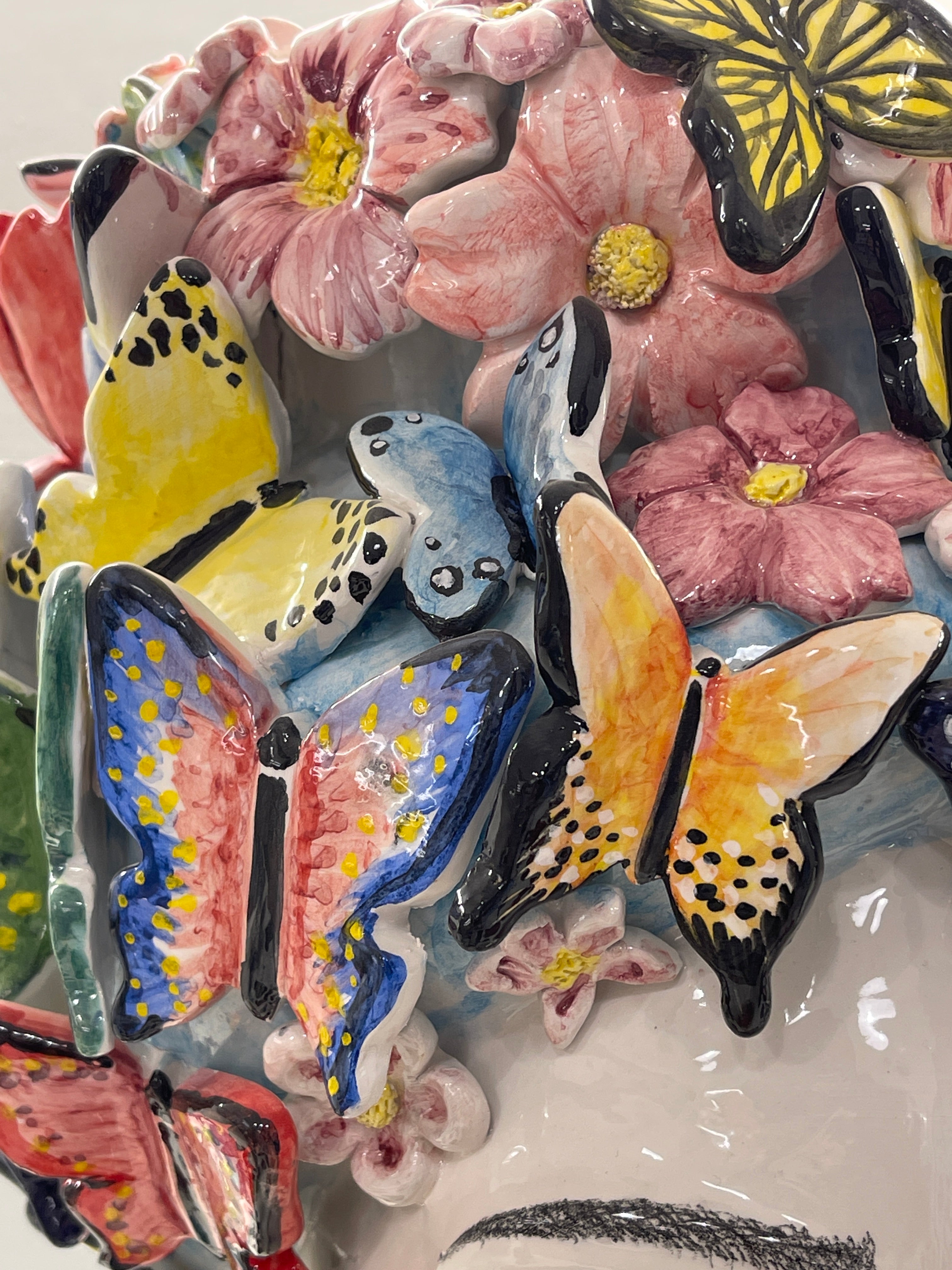 Testa di moro farfalle