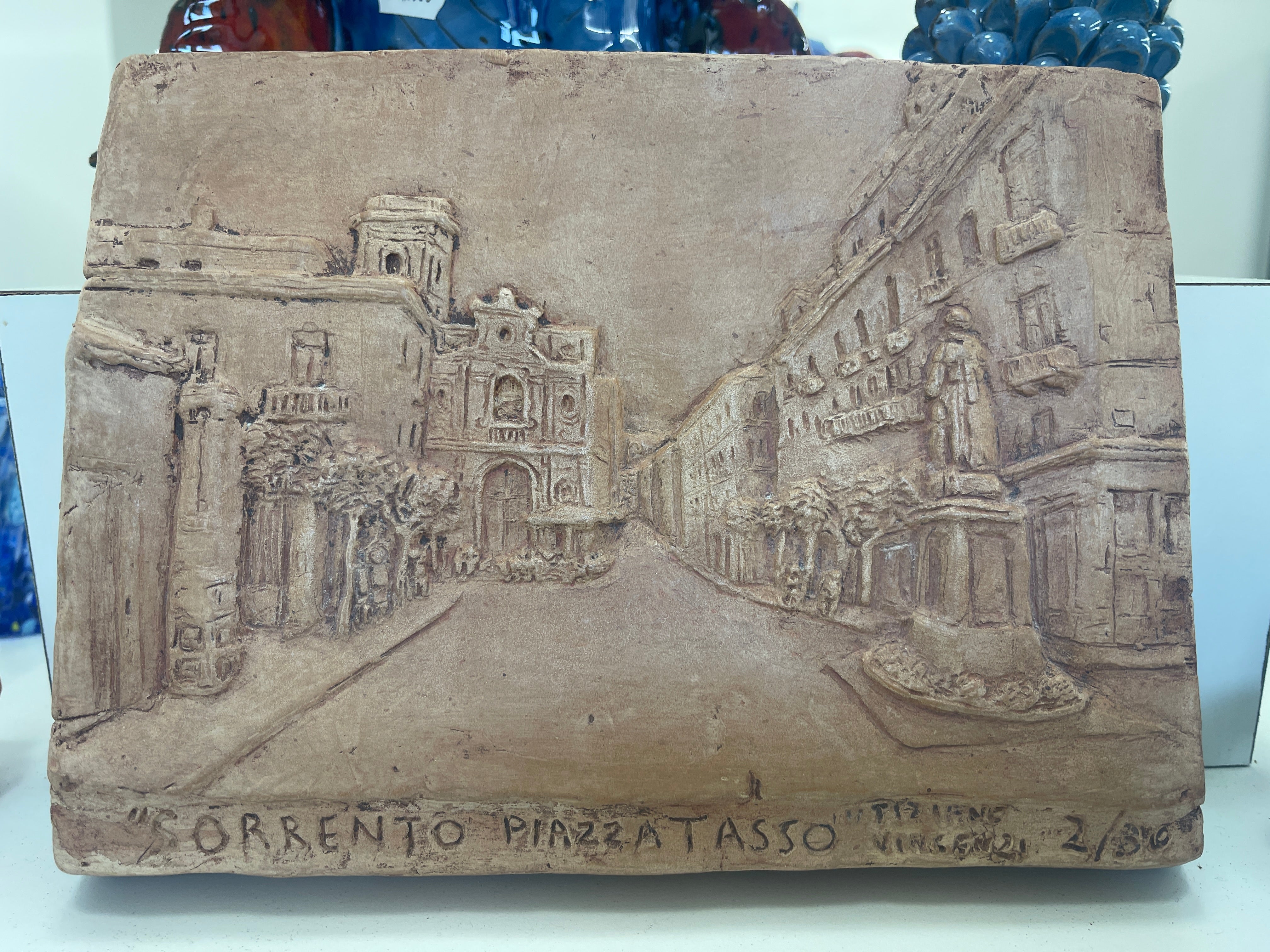 Bassorilievo Piazza Tasso Sorrento - Limited Edition
