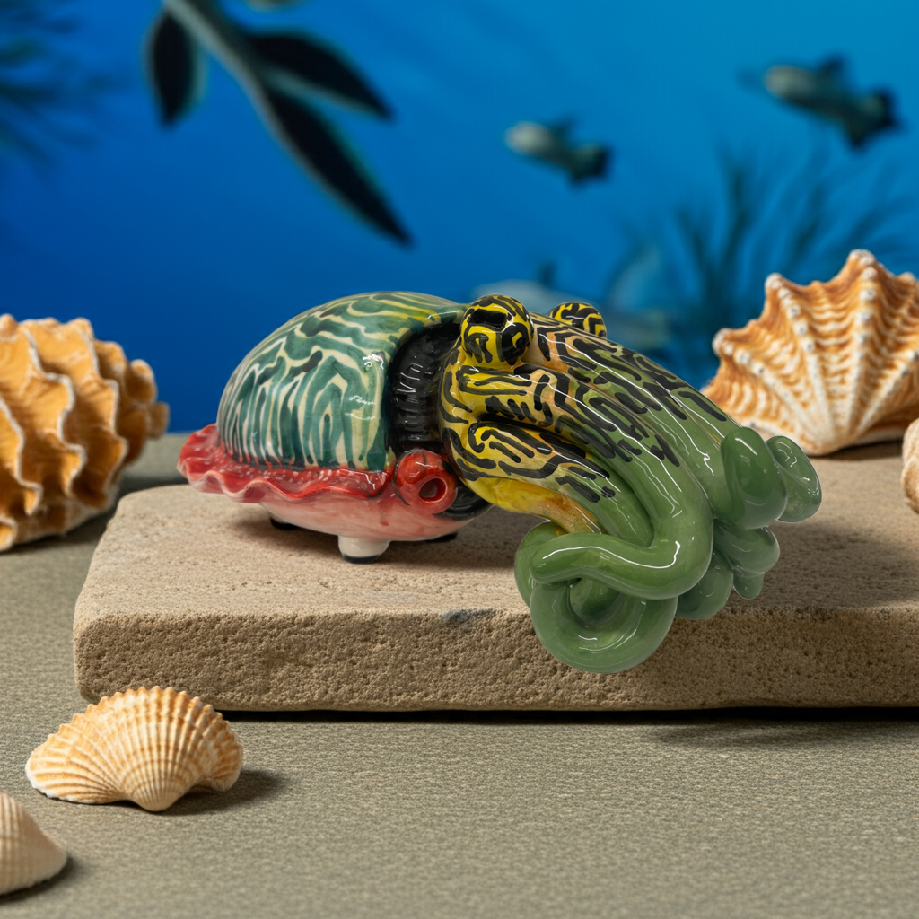 Seppia in ceramica - Misura M