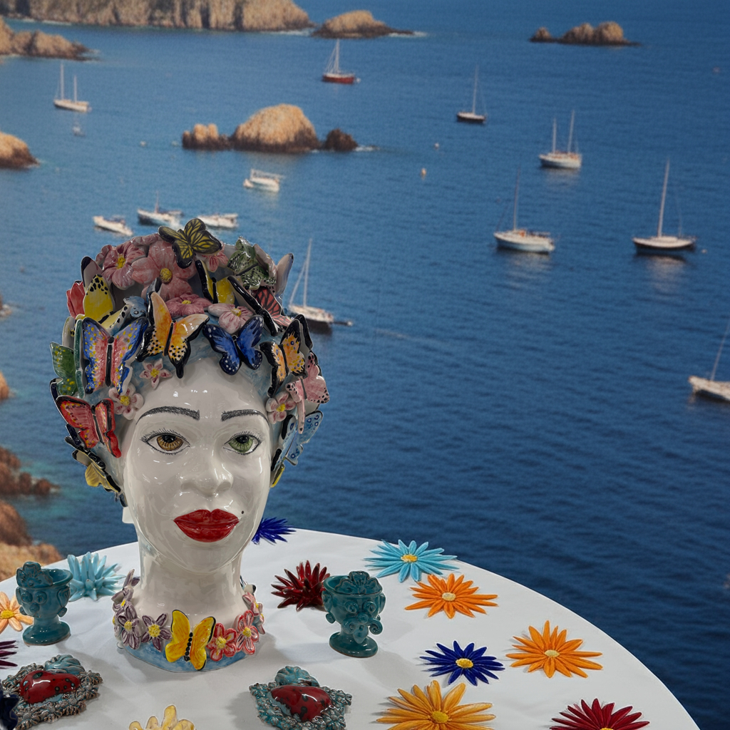 Testa di moro farfalle