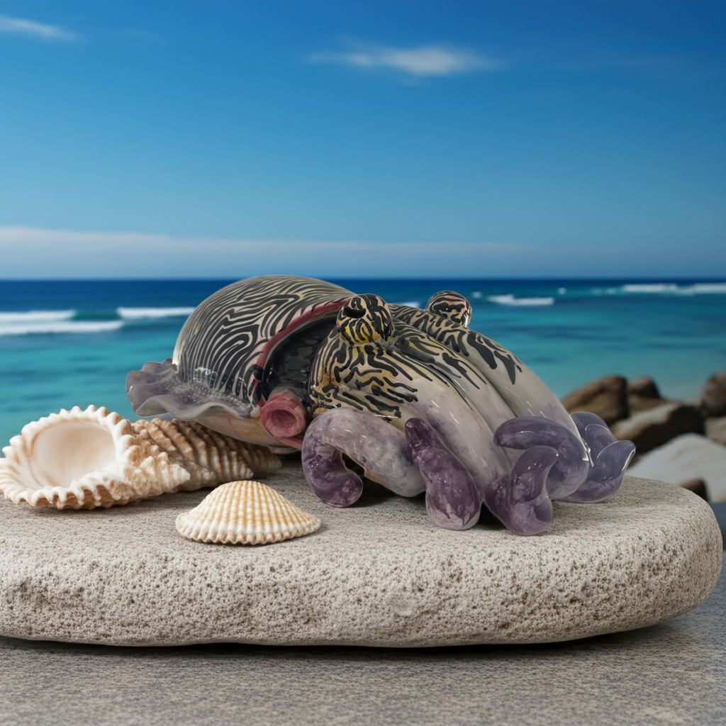 Seppia in ceramica - Misura XL