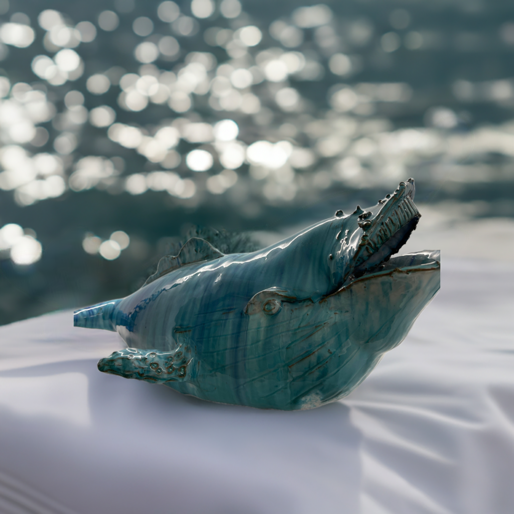 Balena in ceramica Made in Italy