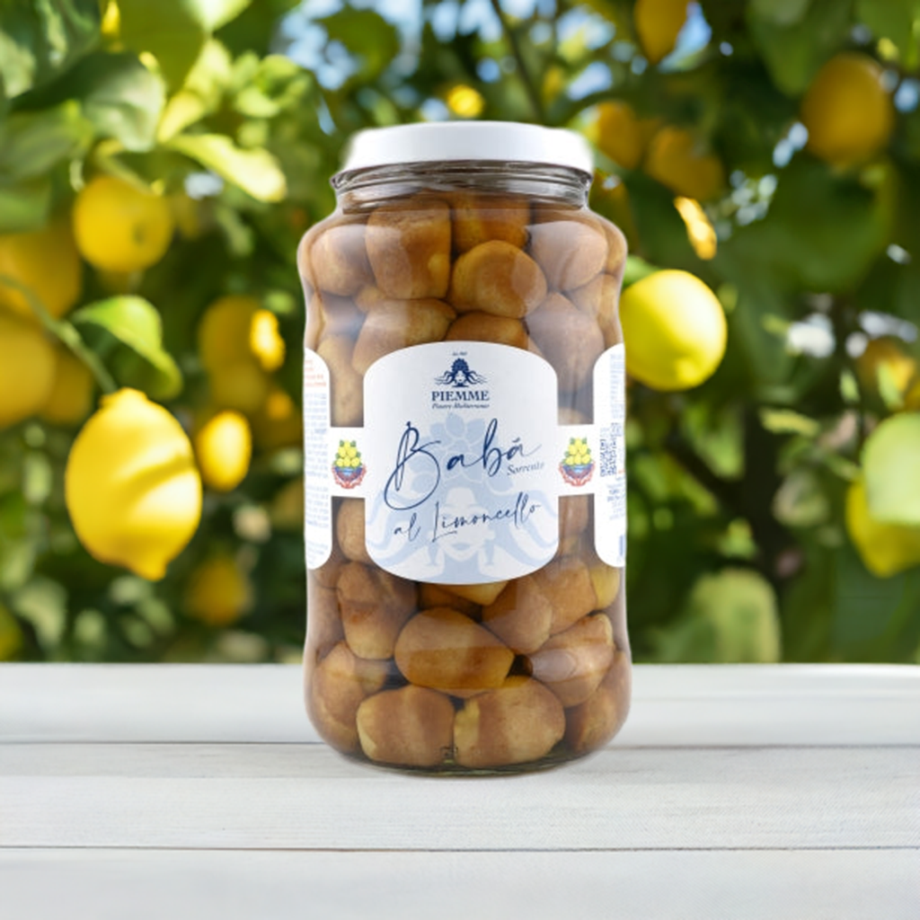 Babà Sorrento al Limoncello Vaso Maxi 3150 gr Piemme