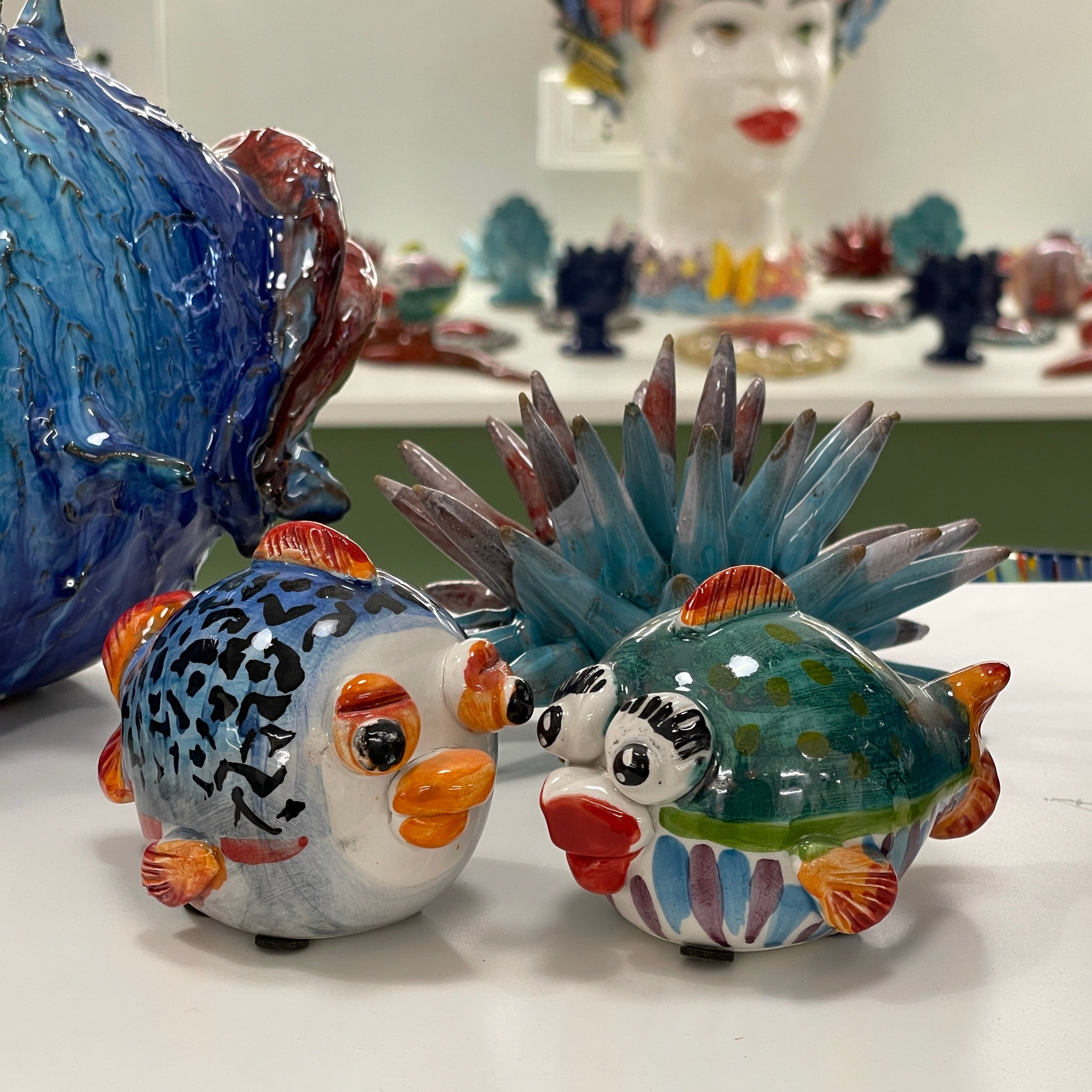 Pesciolino in ceramica di Caltagirone