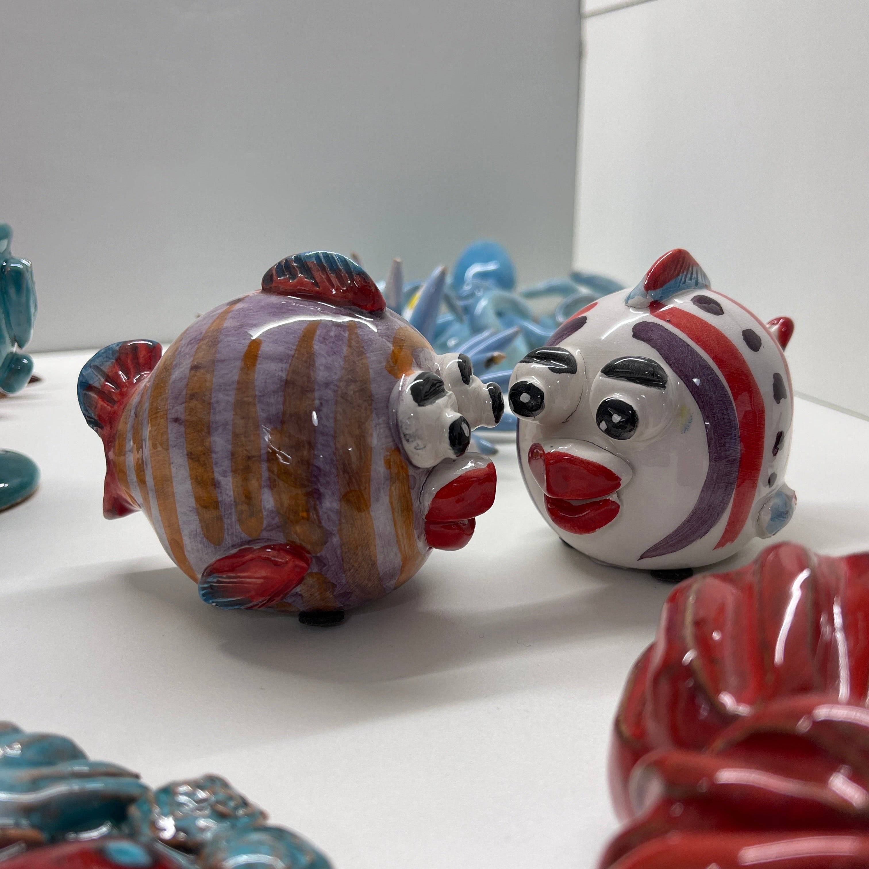 Pesciolino in ceramica di Caltagirone