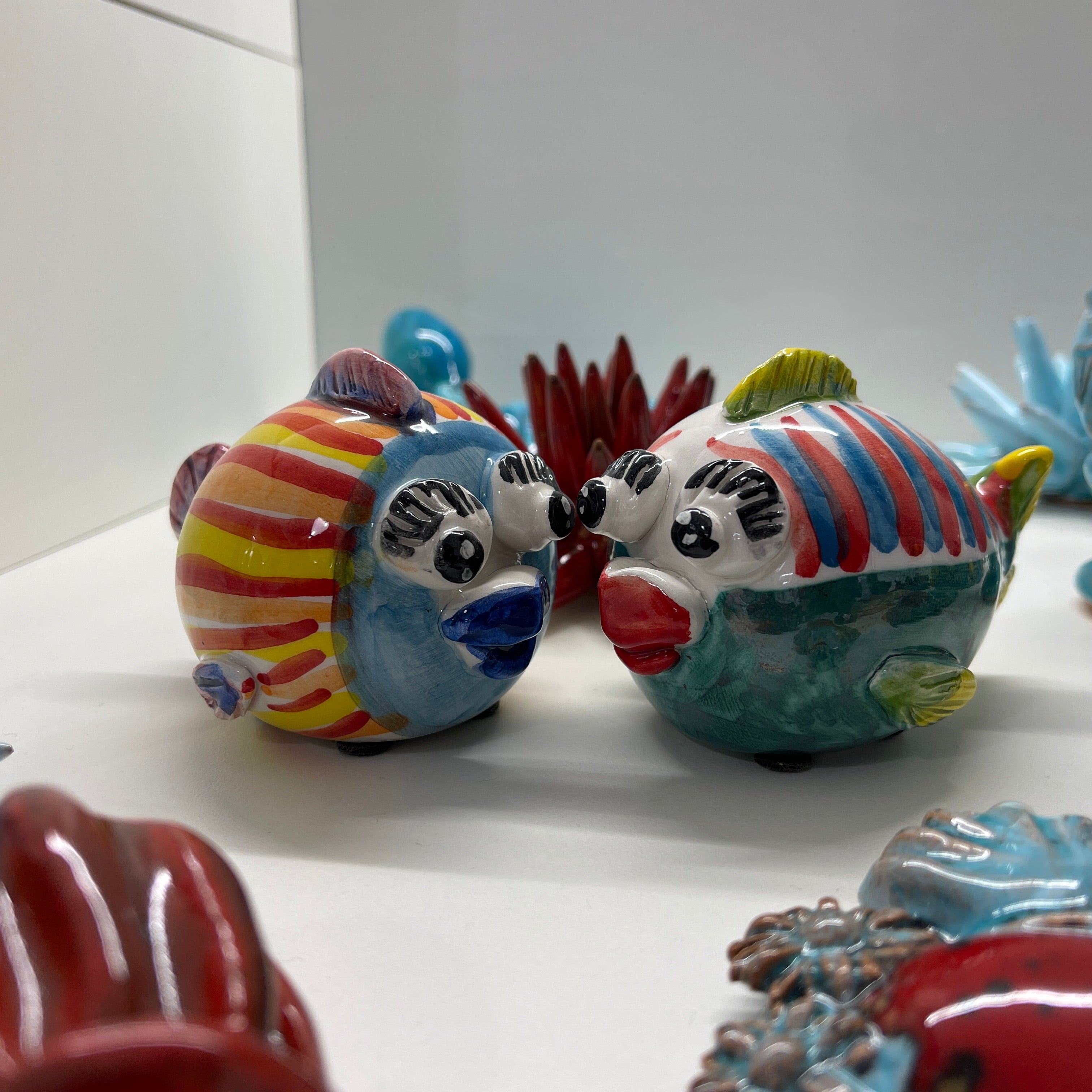 Pesciolino in ceramica di Caltagirone