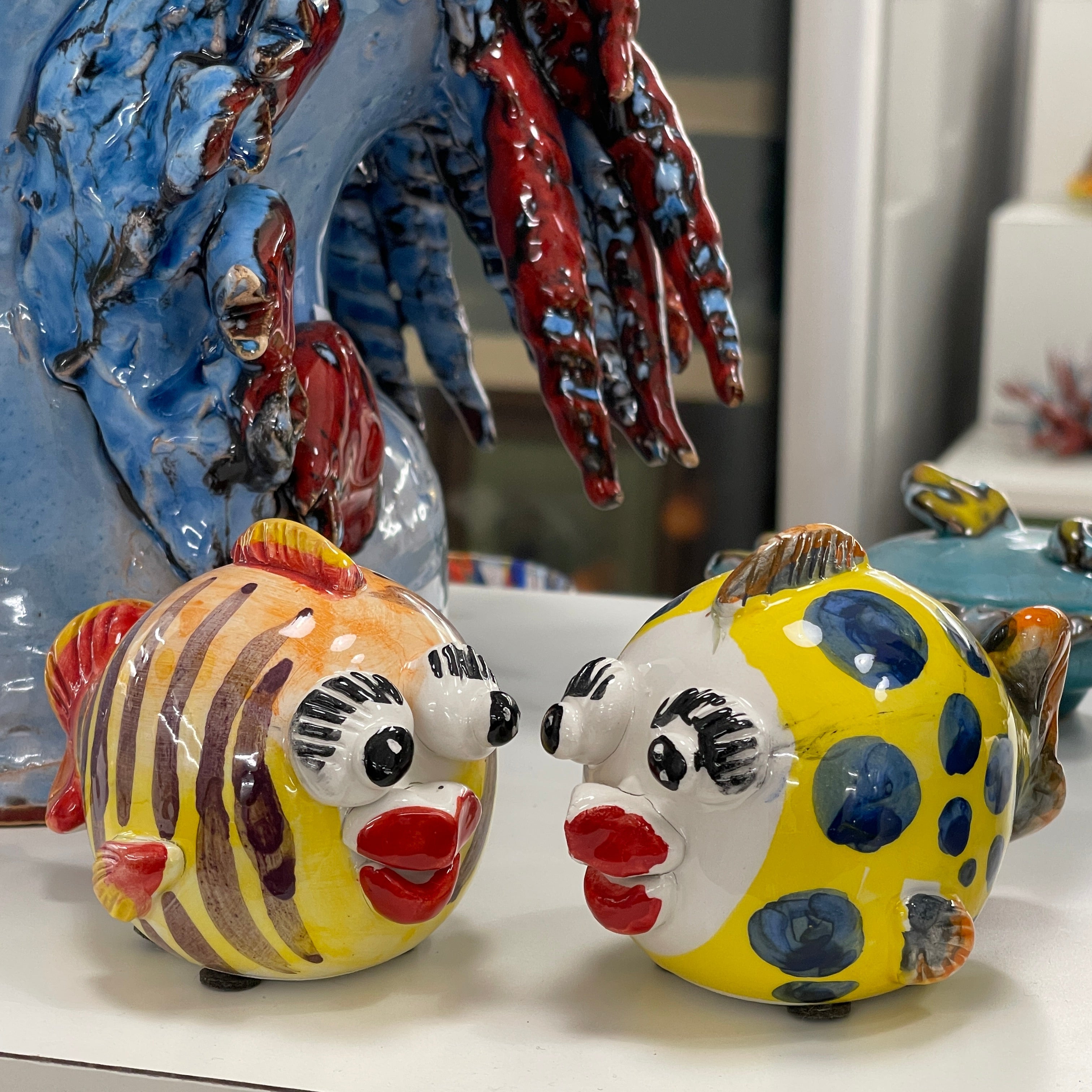 Pesciolino in ceramica di Caltagirone