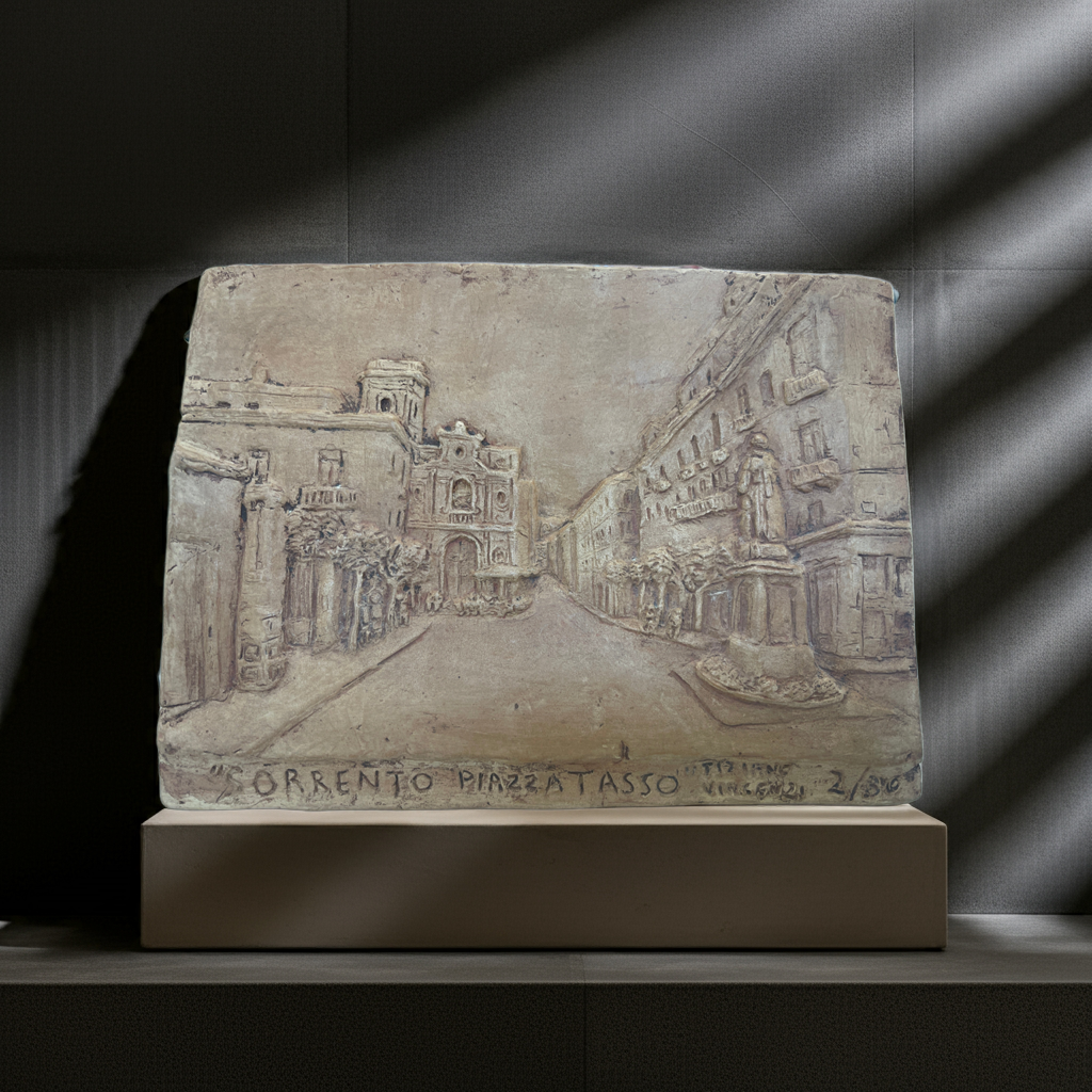 Bassorilievo Piazza Tasso Sorrento - Limited Edition