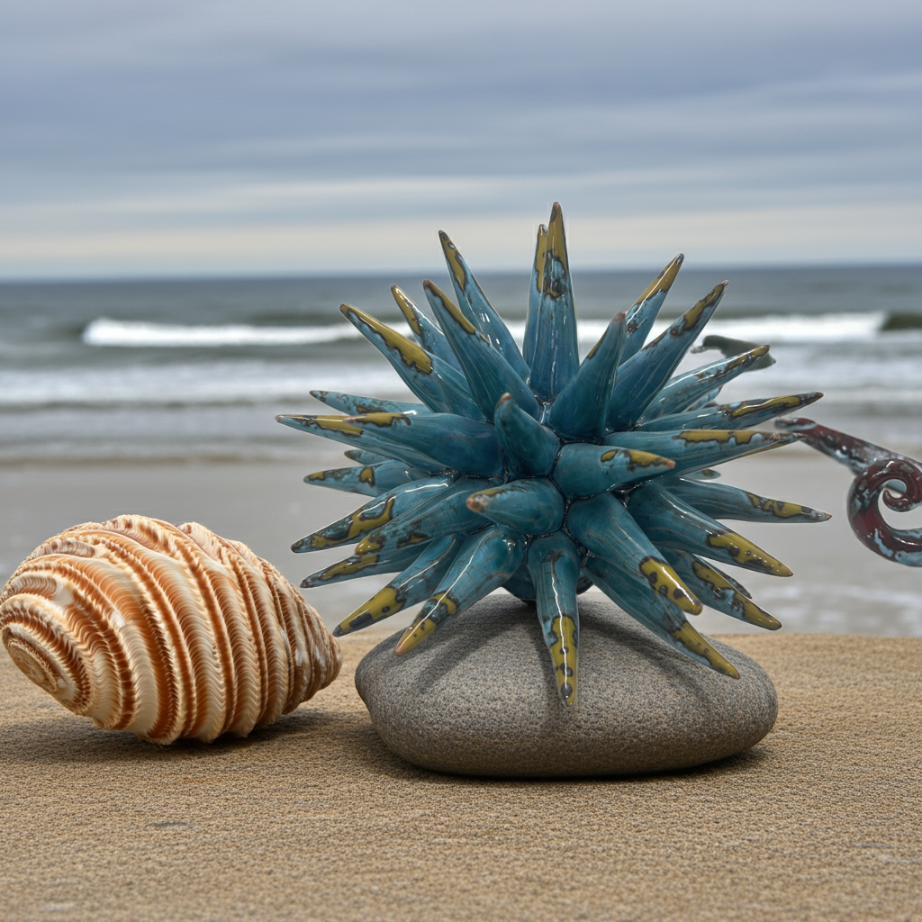 Riccio in ceramica - Misura 3 - III fuoco