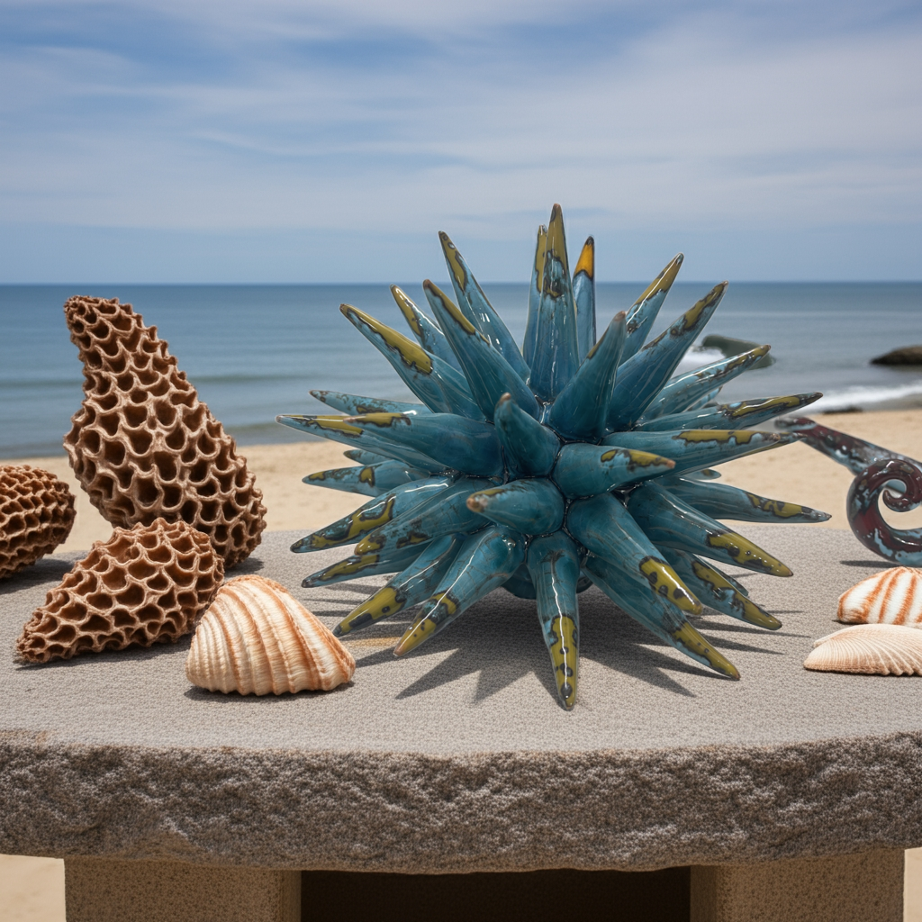 Riccio in ceramica - Misura 3 - III fuoco