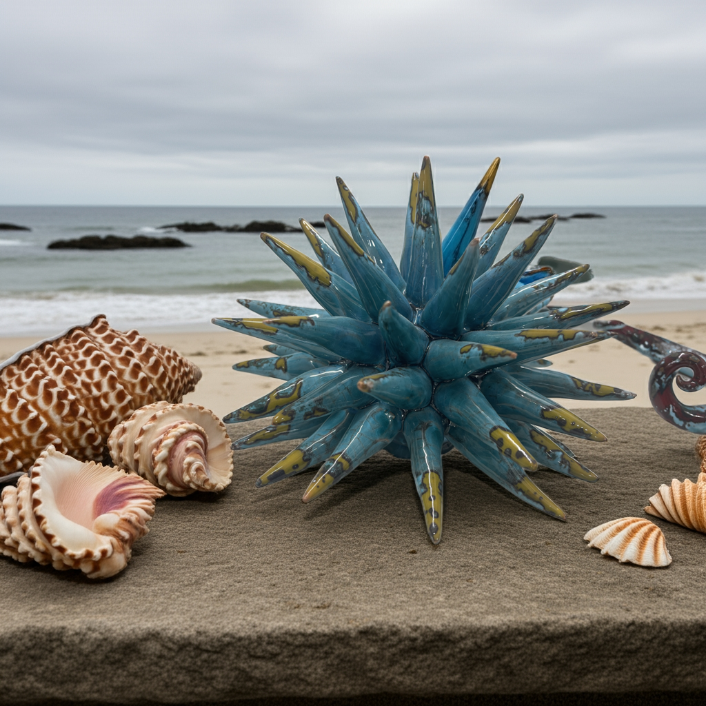 Riccio in ceramica - Misura 3 - III fuoco